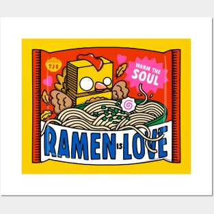 Instant Noodles Chicken Flavour Posters and Art